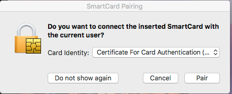 sign with smart card adobe os x